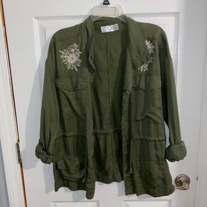 Olive/Army Green cardigan/Jacket